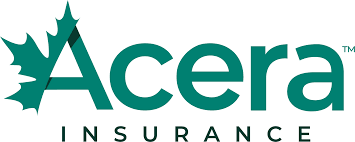 Acera Insurance Logo text in green