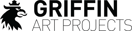 Griffin Art Projects logo in black