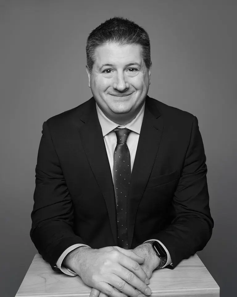 Black and white headshot of Rod Foley